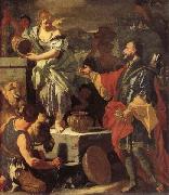 Francesco Solimena Rebecca at the Well oil painting